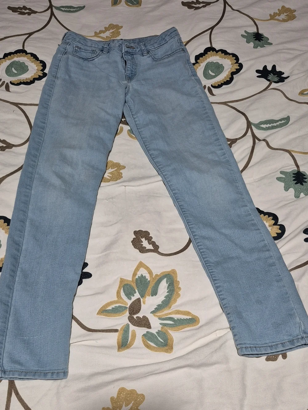 GAP Light Blue Kids Straight-Leg Jeans